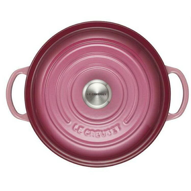 日本正規品 Le CREUSET シグニチャー マルミット・グルメ 22cm