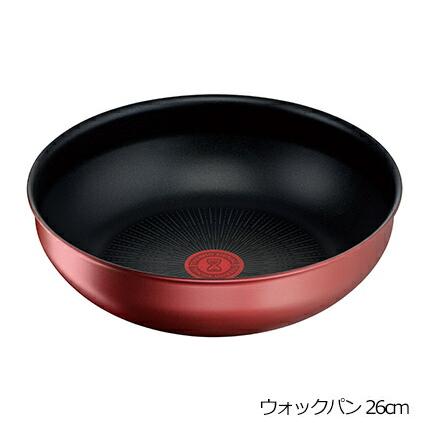 フライパン インジニオ・ネオ ＩＨルージュ　アンリミテッド　ウォックパン 26cm L38377　ティファール　Ｔ-ｆａｌ　炒め鍋　中華鍋 | T-fal | 01