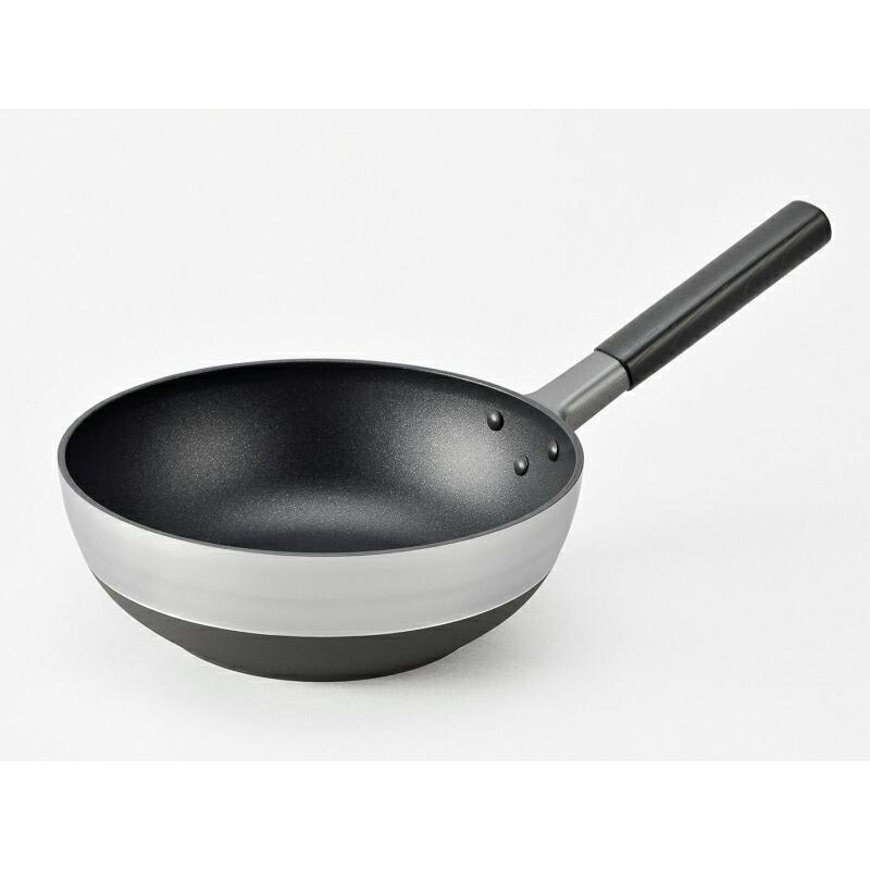 まるっとパン　24cm　軽業　 ガス火用 　専用アルミ蓋付　北陸アルミニウム　フライパン　A-2751 | 北陸アルミニウム | 02