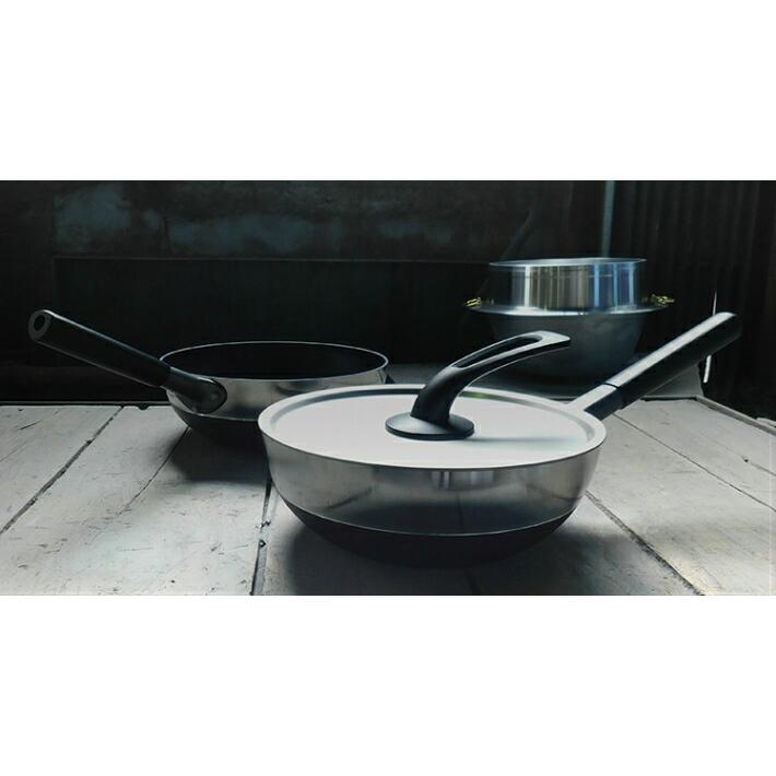 まるっとパン　24cm　軽業　 ガス火用 　専用アルミ蓋付　北陸アルミニウム　フライパン　A-2751 | 北陸アルミニウム | 05