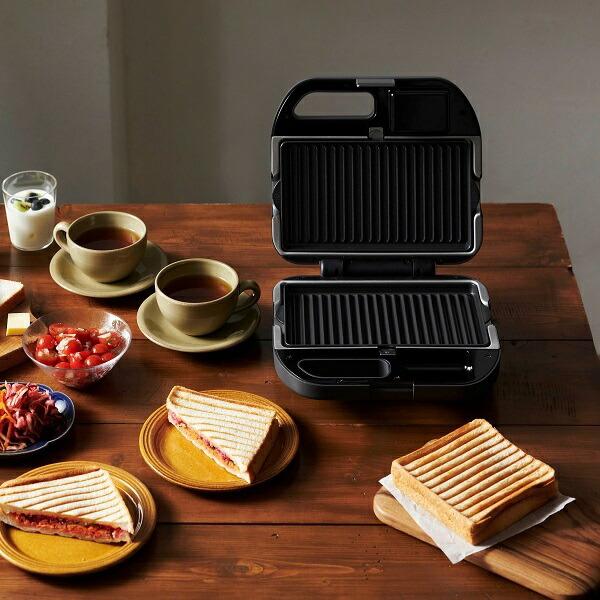 購入特典付き  NEW Vitantonio VWH-600K ワッフル&ホットサンドベーカー（ブラック） | ビタントニオ | 02