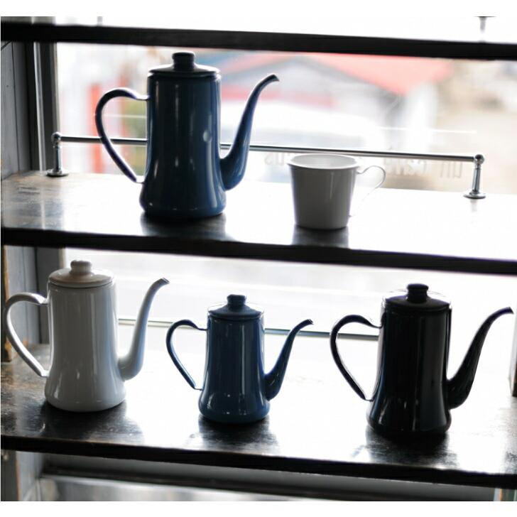 月兎印 スリムポット コーヒーポット 野田琺瑯　0.7L | 野田琺瑯 | 10