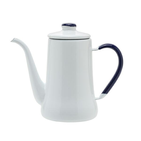月兎印 ヴィンテージスリムポット コーヒーポット 野田琺瑯　1.2L　ホワイト（つまみ&ハンドルNV） | 野田琺瑯 | 01