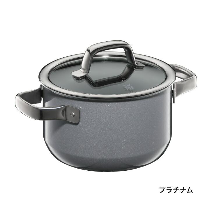 [選べる２大購入特典付] フュージョンテック ミネラル鍋 ハイキャセロール16cm レシピブック付 WMF ヴェーエムエフ | WMF | 01