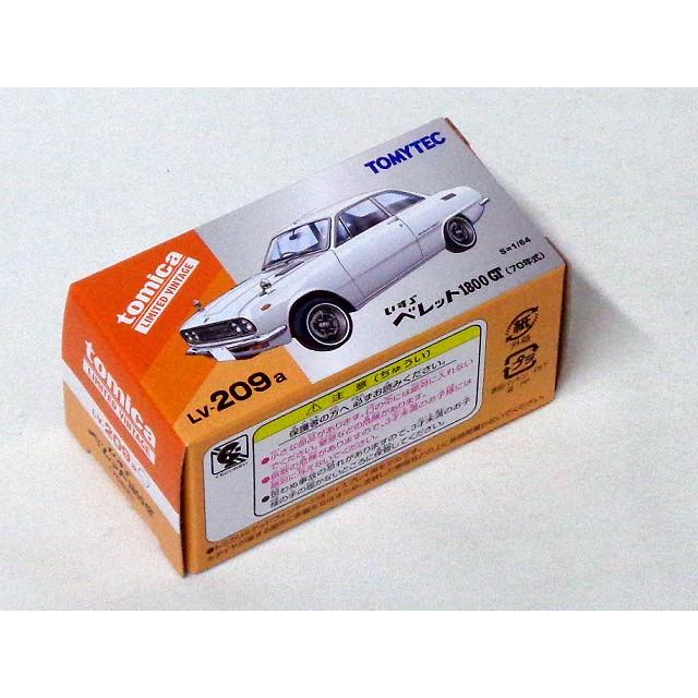 TOMYTEC LV-209a いすゞ ベレット 1800GT 白 70年式 #327783