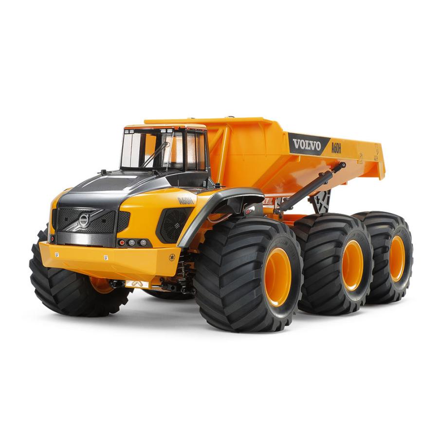 タミヤ 1/24RC ボルボ A60H ダンプトラック 6×6 (G6-01シャーシ