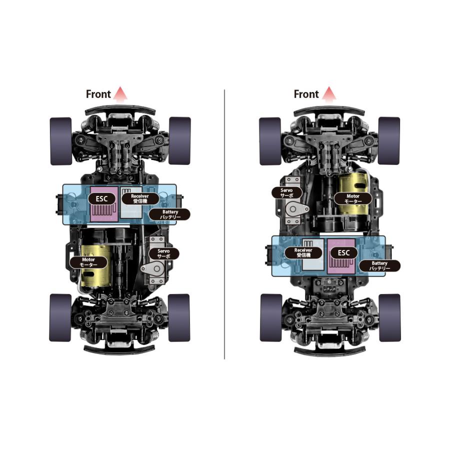 タミヤ 1/10RC フィアット アバルト 1000TCR ベルリーナ コルサ (MB-01