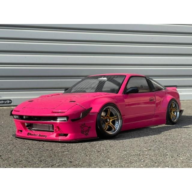 アディクション addiction ROCKET BUNNY 180SXラジコンボディ