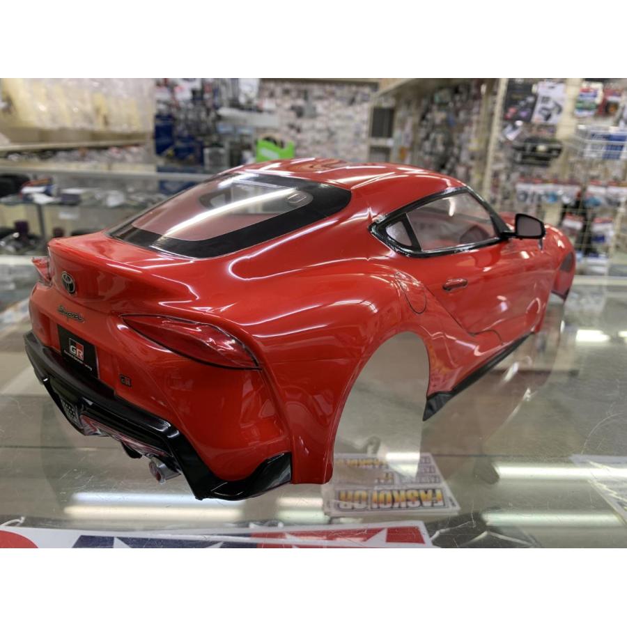 当店オリジナル塗装済みボディ 1/10 タミヤ GR スープラ(レッド 当店オリジナル塗装済みボディ 1/10 タミヤ GR スープラ(レッド