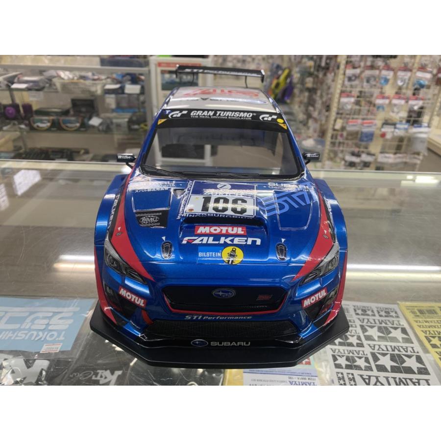 楽天市場】タミヤ 1/10 SUBARU WRX STI NBRチャレンジ 塗装済み 楽天市場】タミヤ 1/10 SUBARU WRX STI NBRチャレンジ 塗装済み