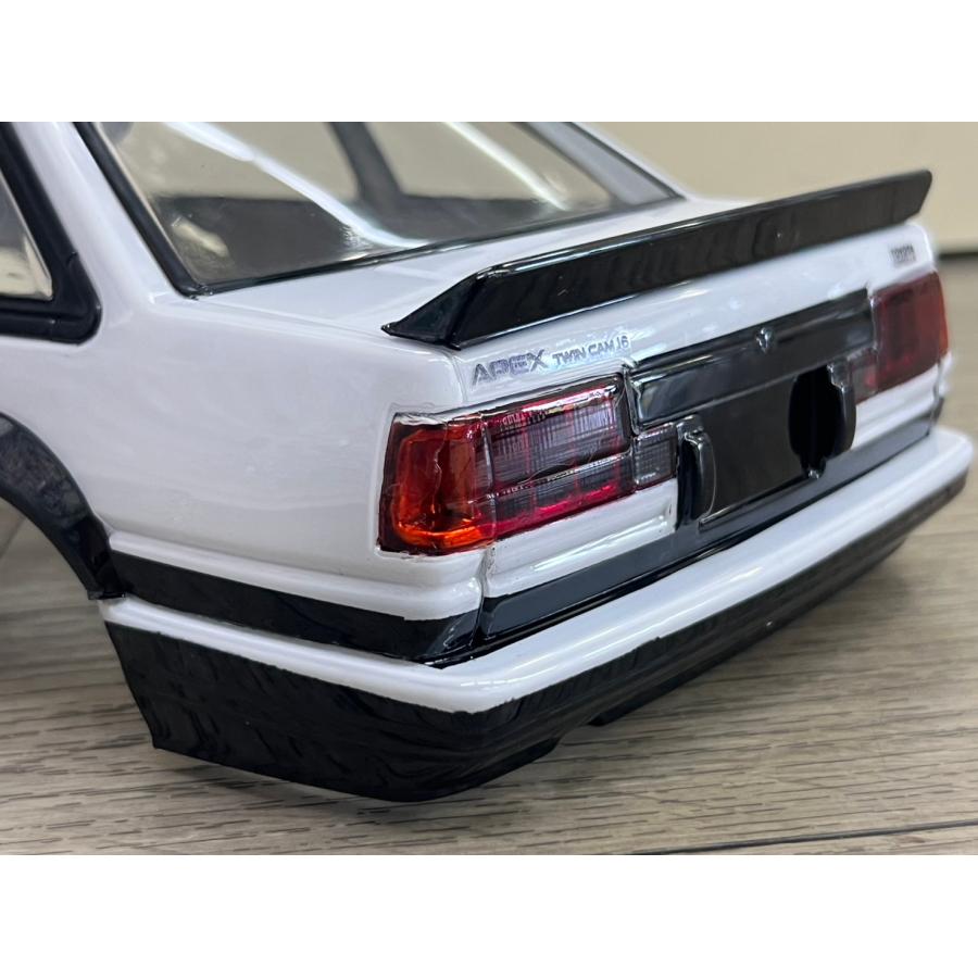 アディクション AE86 レビン2Dr リアルディテール 制作済ラジコン