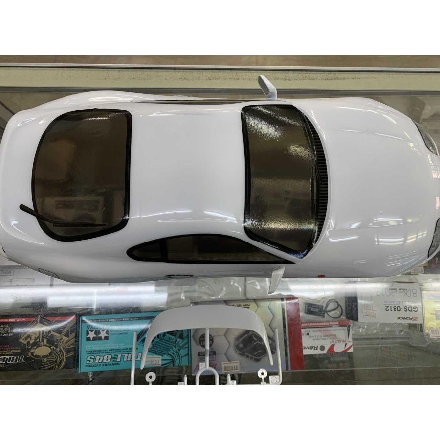 タミヤ　スープラ ホワイト ボディ 当店オリジナル塗装済みボディ タミヤ 1/10 トヨタ スープラ (A80