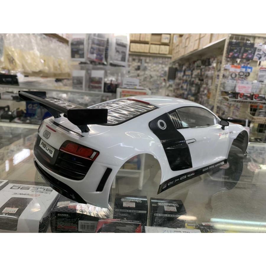 当店オリジナル塗装済みボディ タミヤ 1/10 アウディ R8 LMS 2008