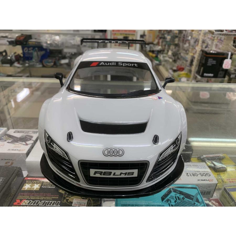 当店オリジナル塗装済みボディ タミヤ 1/10 アウディ R8 LMS 2008