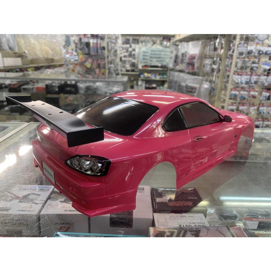 当店オリジナル塗装済みボディ タミヤ 1/10 ウイング付 ニスモ