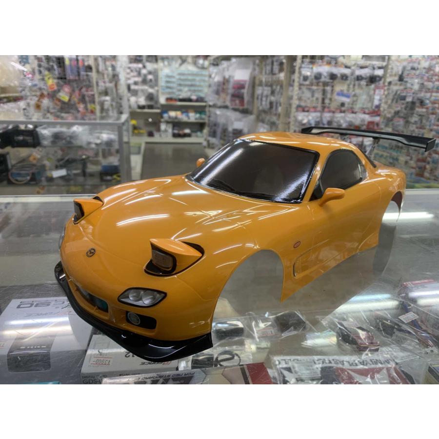 当店オリジナル塗装済みボディ タミヤ 1/10 ウイング付 マツダ RX-7