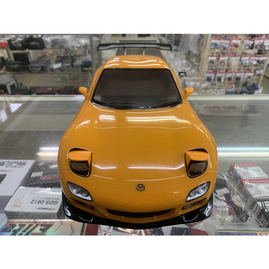 タミヤ　RX-7 FD3S ボディ 当店オリジナル塗装済みボディ タミヤ 1/10 ウイング付 マツダ RX-7