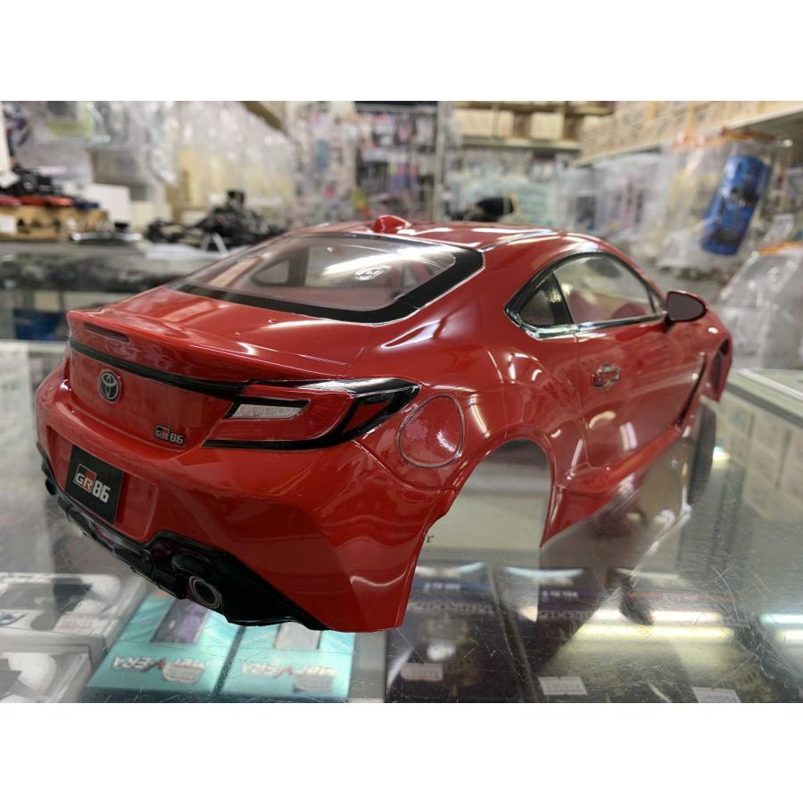 当店オリジナル塗装済みボディ タミヤ 1/10 トヨタ GR 86 (レッド