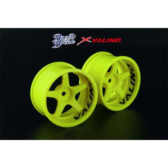 OVERDOSE R-SPEC極鍛30mm(蛍光イエロー/off+9) BB-RW-008 : ラジコン