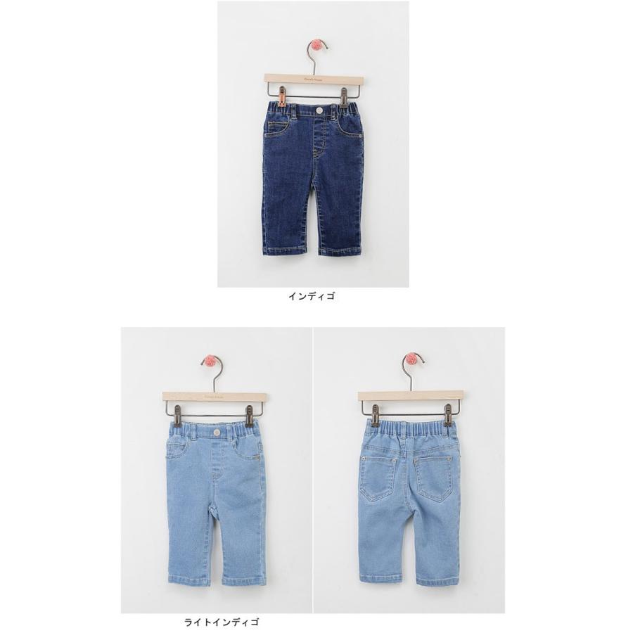 キッズ ショートパンツ 5分丈ダンバ デニムパンツ ジュニア 女の子 ズボン Cookieps 子供服kitohouse 通販 Yahoo ショッピング