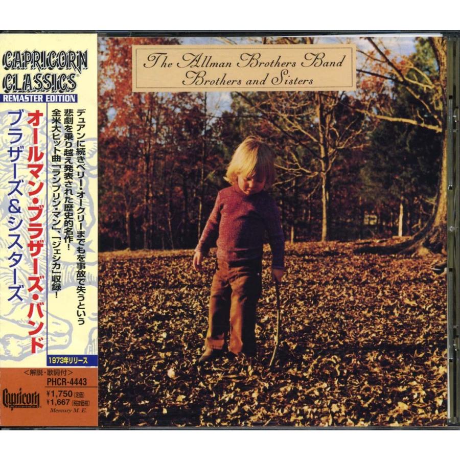 The ALLMAN BROTHERS BAND Brothers and Sisters 41309kitowwCDショップ