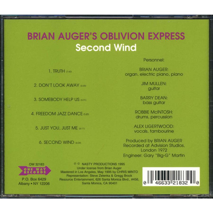 Brian AUGER's OBLIVION EXPRESS - Second Wind |  | 01