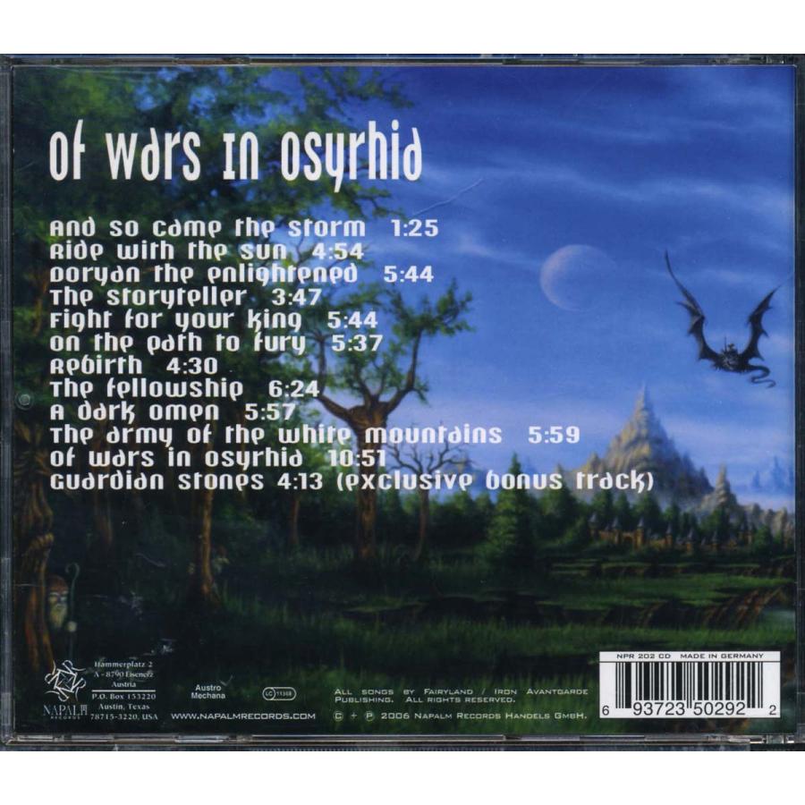FAIRYLAND - Of Wars in Osyrhia |  | 01