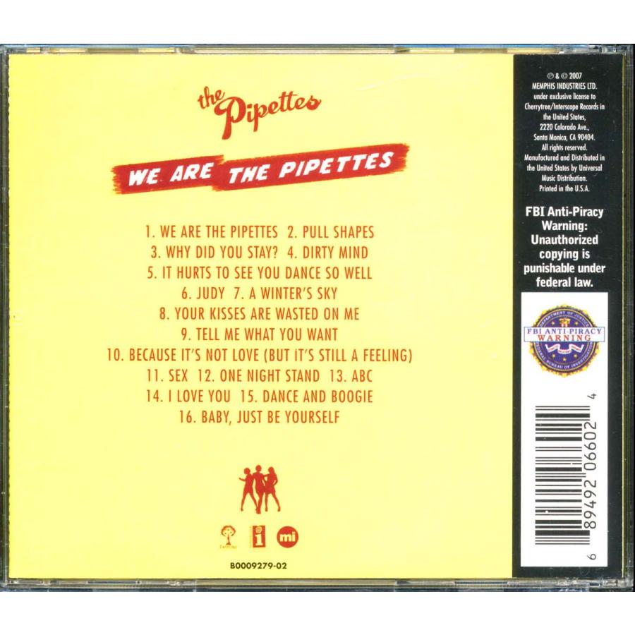 The PIPETTES - We Are The Pipettes｜kitoww｜02