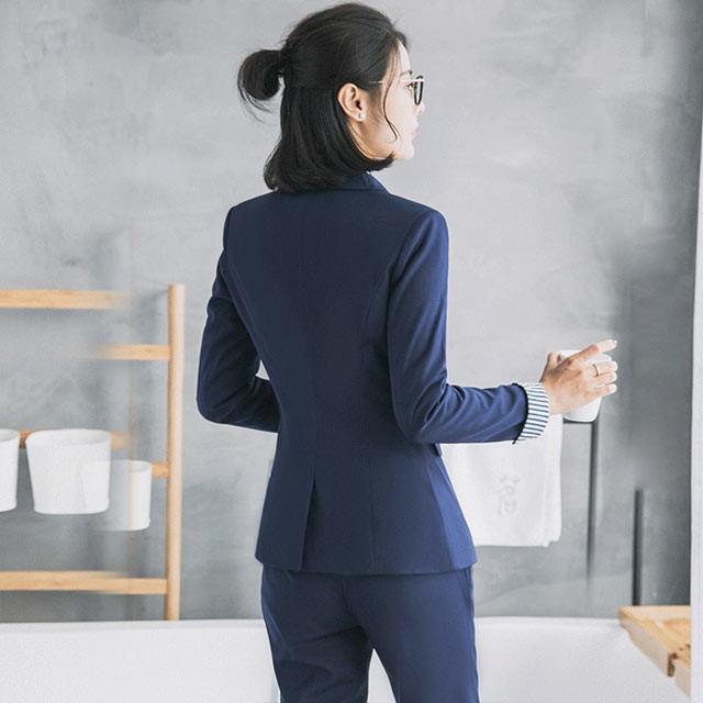 リクルートスーツ レディース ネイビー ブラック2 色 パンツスーツ スカートスーツ 2タイプ 上品 ビジネス 通勤 Ol 結婚式 オフィス セットアップ Kittyshop 通販 Yahoo ショッピング