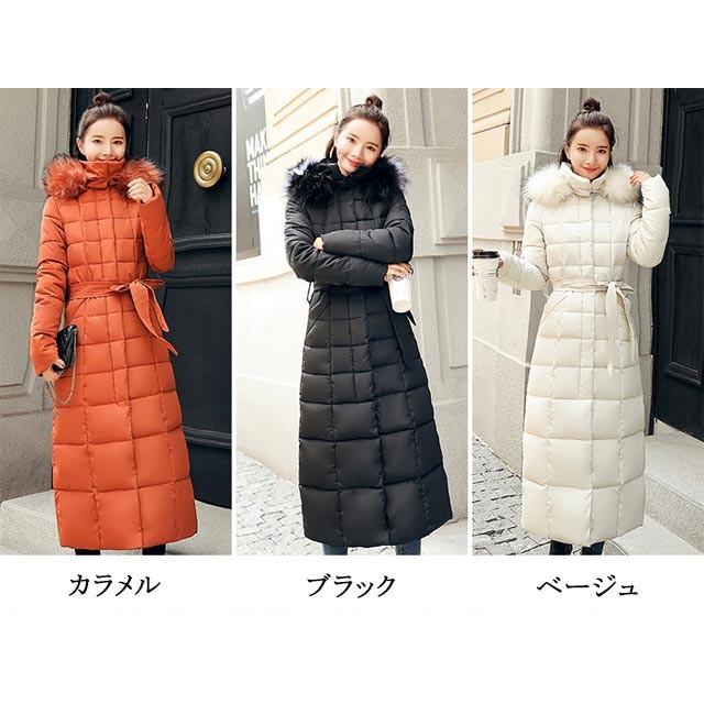 韓国ファッション 超ロングダウン コート ジャケット 上品 体型カバー 細身 着痩せ 厚手 シンプル 無地 冬服 新作 保温 防寒 激安 Kittyshop 通販 Yahoo ショッピング