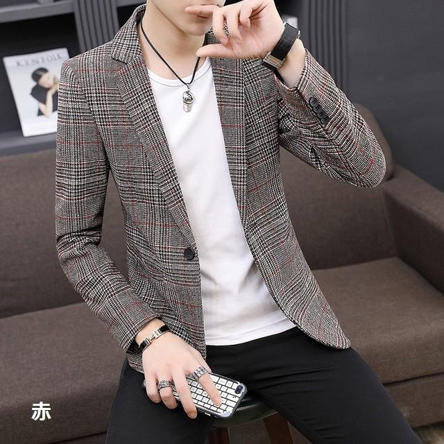 メンズサマージャケット テーラードジャケット チェック柄 サマージャケット メンズ カジュアル 薄手 春ジャケット 秋 ジャケット 大きいサイズ 3色 Lh Kittyshop 通販 Yahoo ショッピング