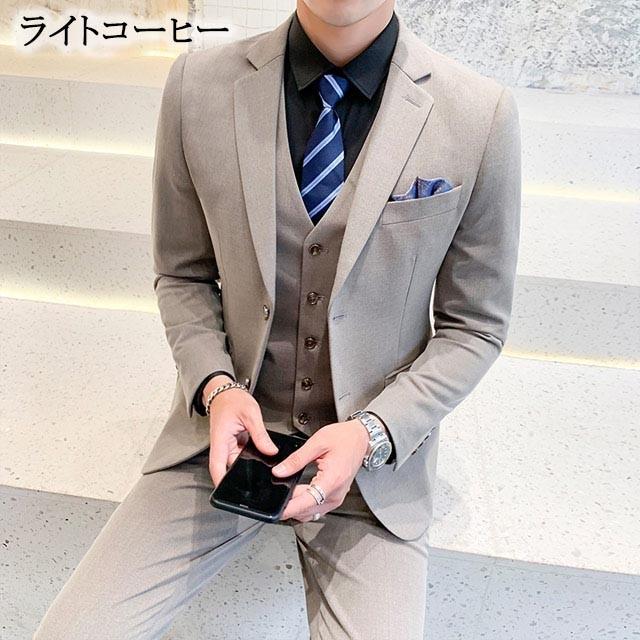 スーツ メンズ 3ピーススーツ グレー タキシード 結婚式 パーティー フォーマル 紳士服 メンズスーツ 3点セット 30代 40代 50代 ビジネス 通勤 Lh Kittyshop 通販 Yahoo ショッピング