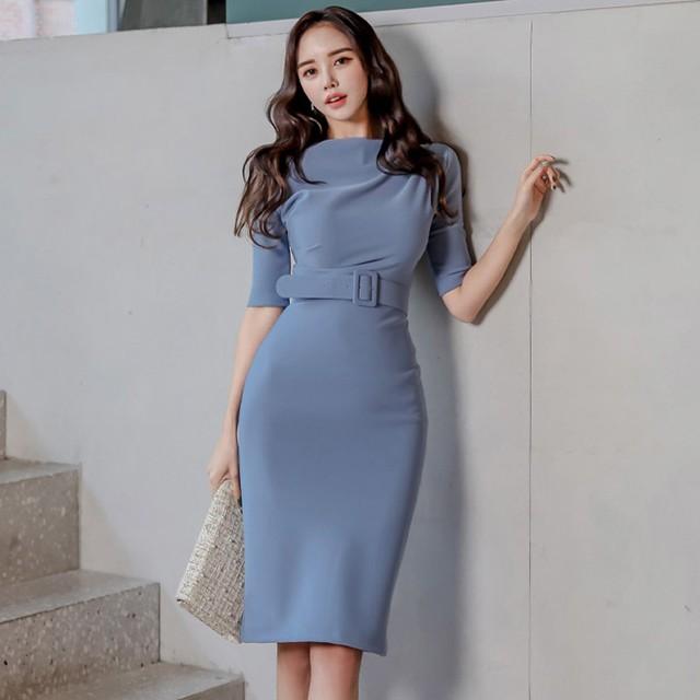 同時購入品 高級ブランド ｍ N のタイト膝丈 パティーワンピース Lサイズ Si7