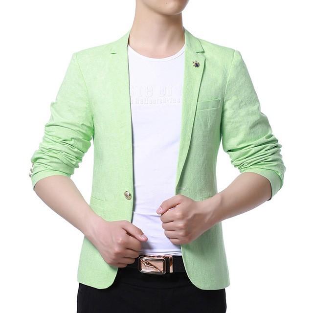 サマージャケット メンズ テーラードジャケット カジュアル 春 夏 無地 細身ジャケット ブレザー ライトブルー ピンク スリム 着痩せ 人気の定番