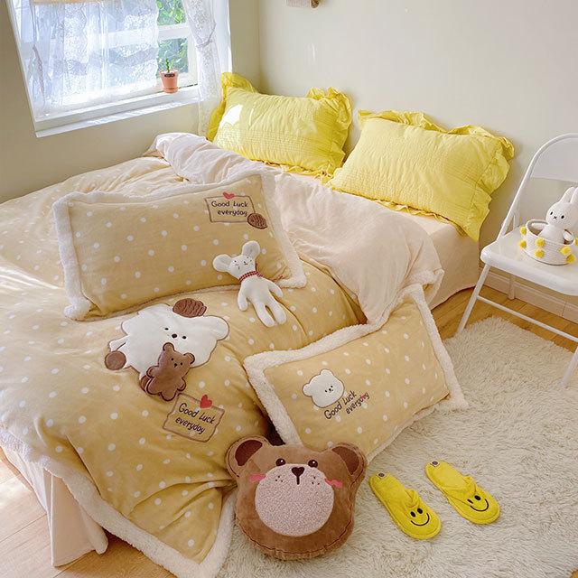 可愛い ドット ギフト Lh1115ならショッピング ランキングや口コミも豊富なネット通販 更にお得なpaypay残高も スマホアプリも充実で毎日どこからでも気になる商品をその場でお求めいただけます 家具 インテリア 布団カバーセット 韓国風 ドット 女の子 敷カバー