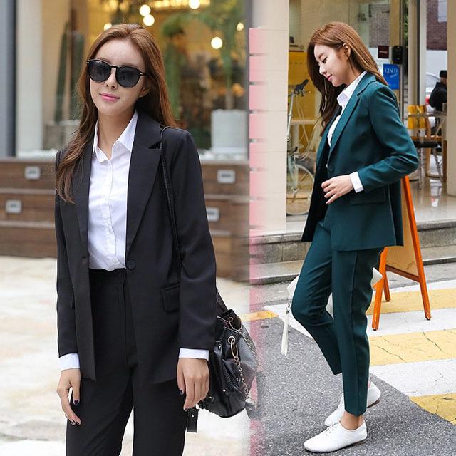 スーツ レディース 緑 パンツスーツ ブラック カジュアルスーツ 代 30代 40代 通勤 通学 入学式 卒業式 2点セット オシャレスーツ 春 秋 Lh2101 Kittyshop 通販 Yahoo ショッピング