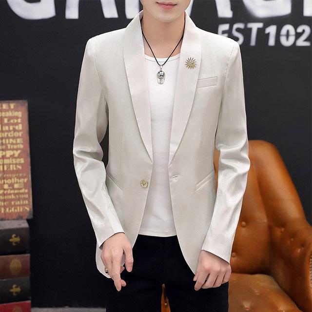 テーラードジャケット メンズ オフホワイト ジャケット 春 夏 秋 薄手 サマージャケット カジュアルジャケット グレー ブラック パープル ブレザー Lh Kittyshop 通販 Yahoo ショッピング