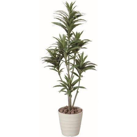 人工観葉植物　ドラセナコンパクタ　　1.25ｍ　光触媒加工　送料無料　フェイクグリーン　ドラセナコンパクタ1.25　代引き不可