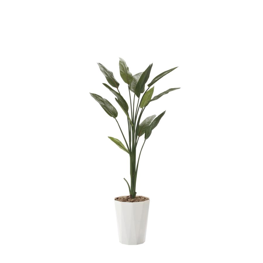 人工観葉植物　光触媒加工　ストレチア1.6ｍ【代引き不可】フェイクグリーン