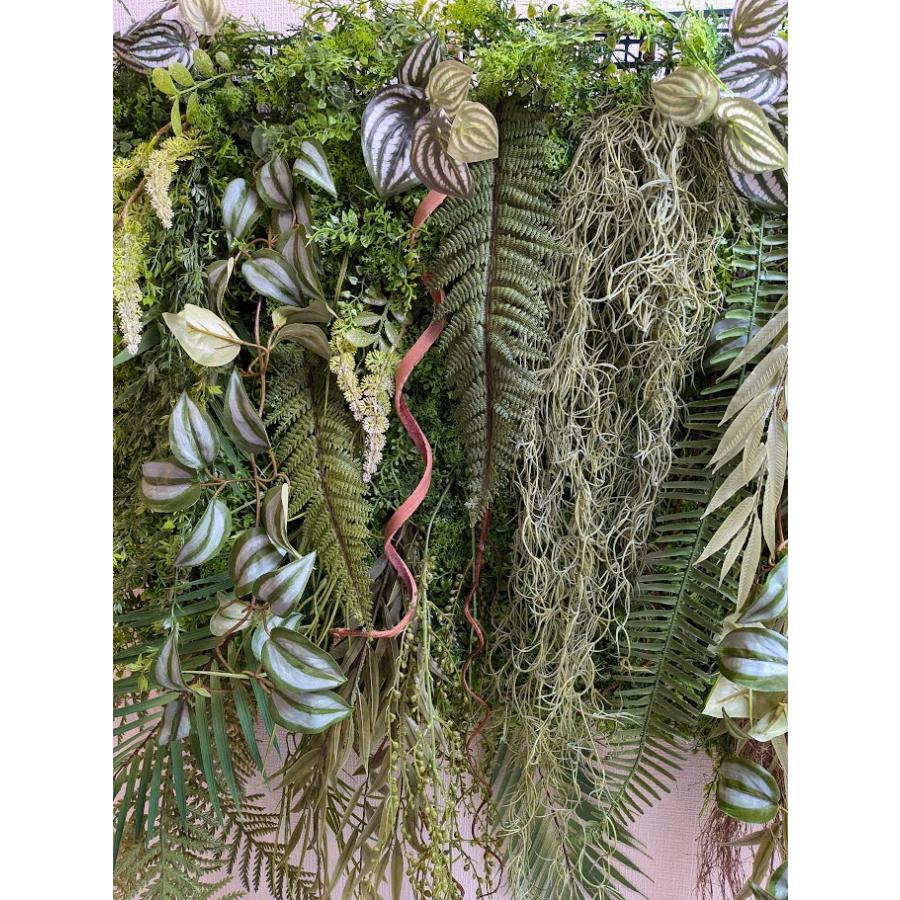 人工観葉植物　壁面緑化　大型グリーンパネル　グリーンマット　触媒加工　 |  | 04