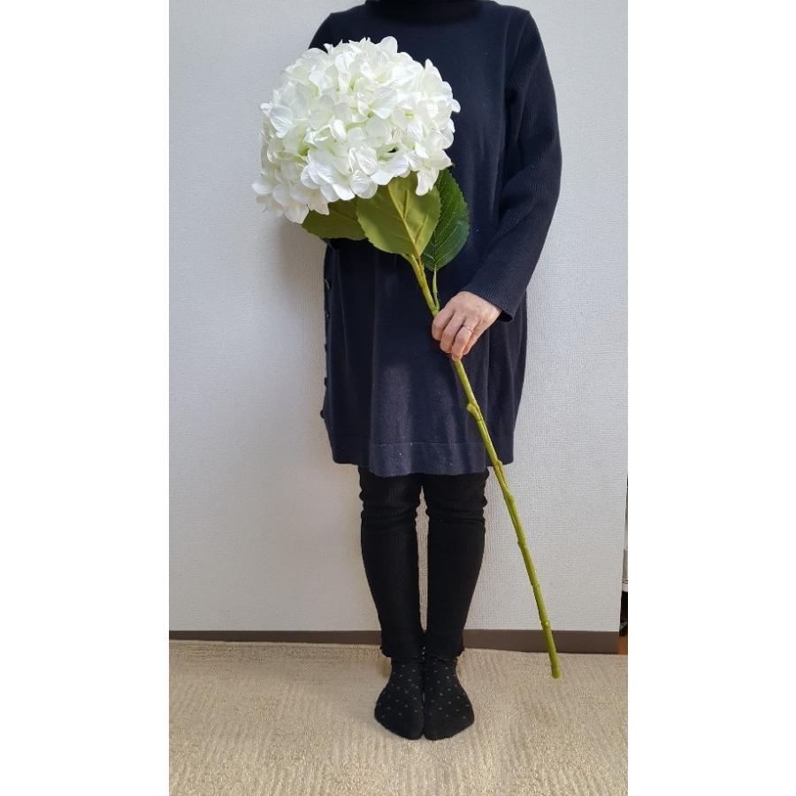造花 ジャンボあじさい 大きい花 代引き不可 大きい アジサイ 紫陽花 インテリア 大きいサイズ Fm 57 きつつき 通販 Yahoo ショッピング