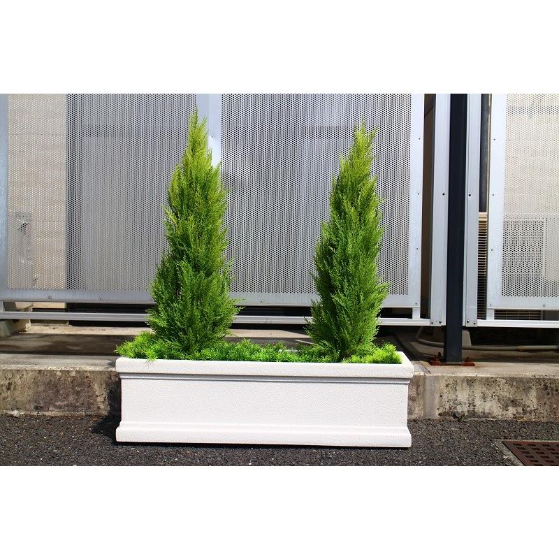 屋外対応 ゴールドクレスト大型アレンジメント 枯れない フェイク