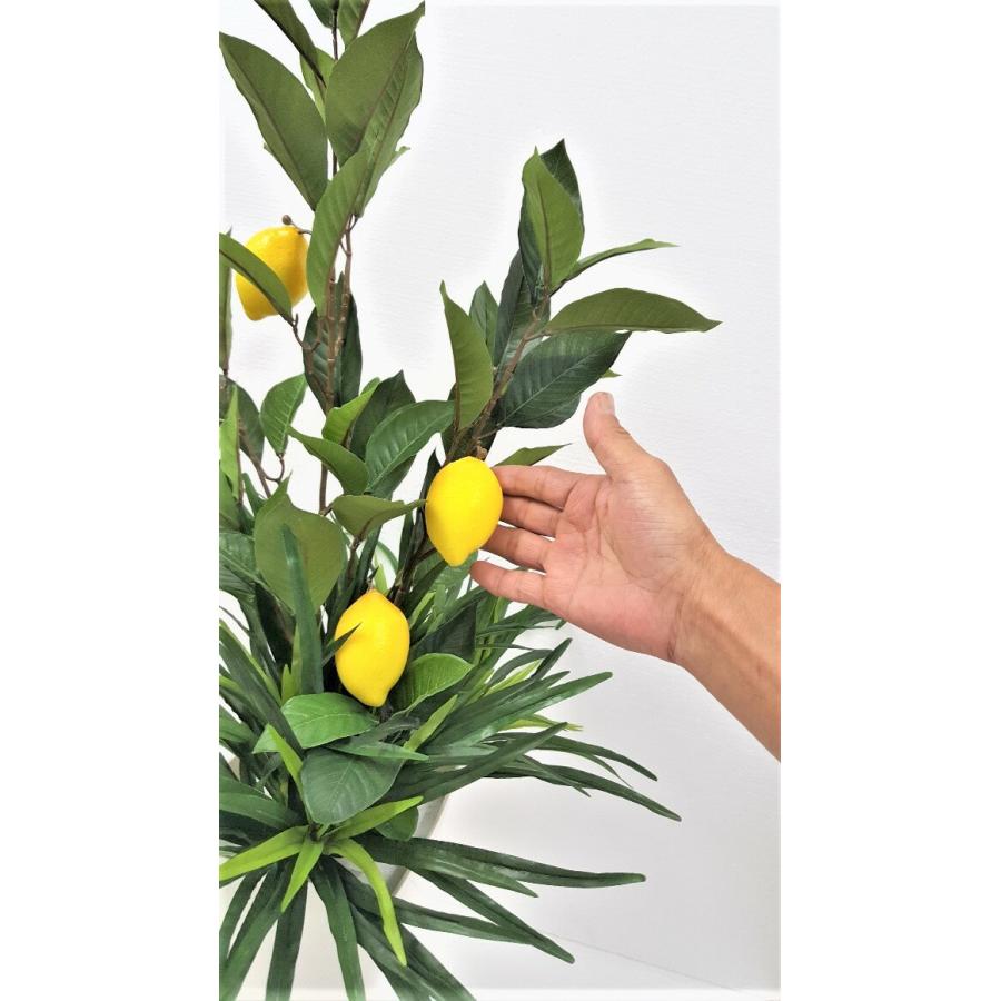 人工観葉植物 レモンの木 レモンツリー 送料無料 触媒加工品 屋外使用可 St 2 きつつき 通販 Yahoo ショッピング