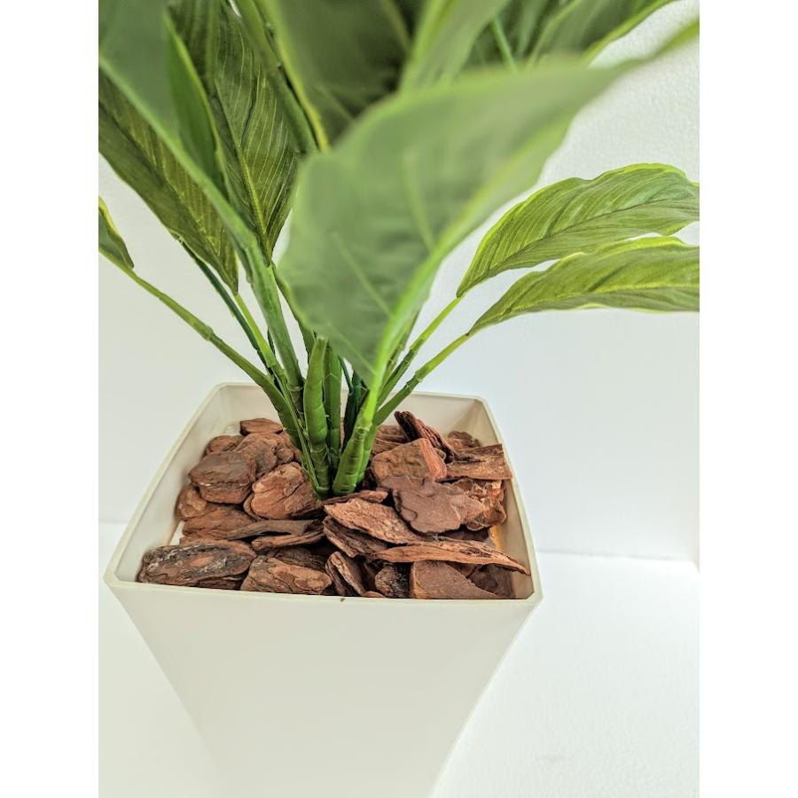 【美品】フェイクグリーン 人工観葉植物 約70cm鉢植 人工観葉植物 屋外使用 ハラン鉢70cm フェイクグリーン 送料無料