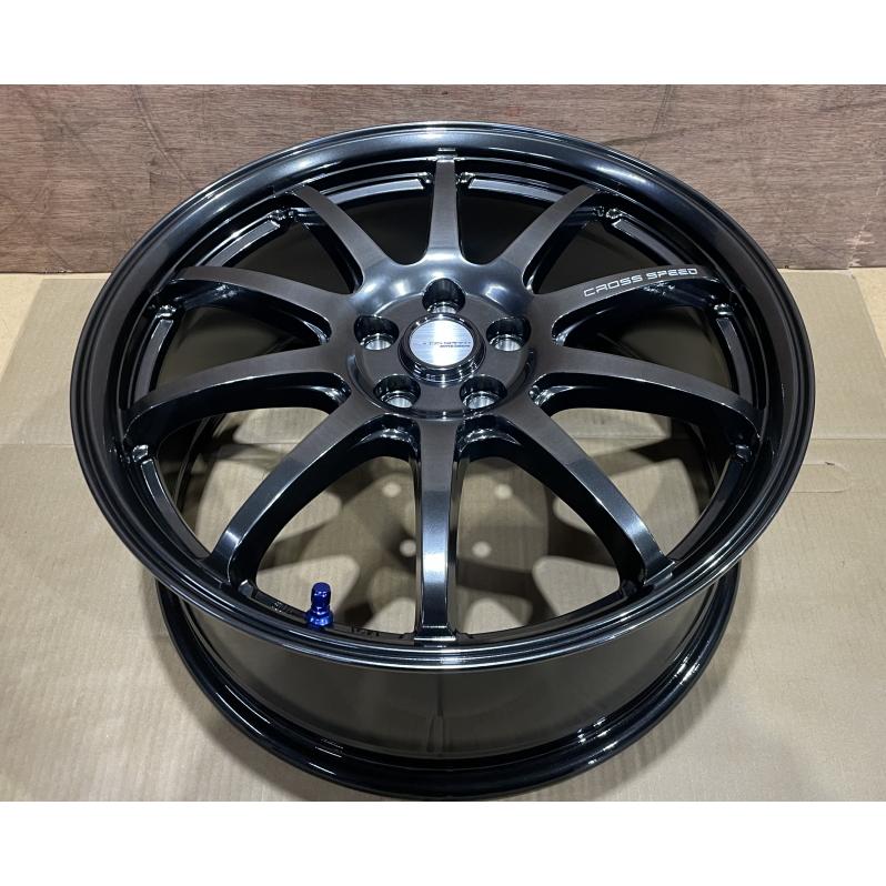 【アウトレット品】ホットスタッフ クロススピード ハイパーエディション CR10 18X7.5J +53 5H100P DBK 18インチ アルミ ホイール 4本 セット｜kitx2｜04