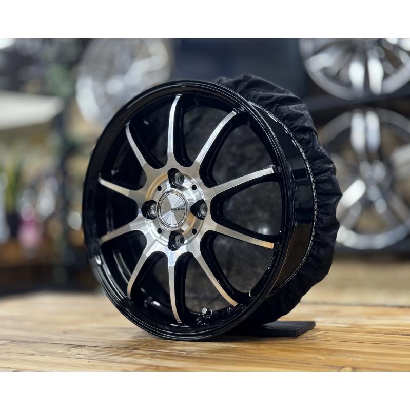 中古 1555+45-4H100 アルミホイール 4本セット インターミラノ VEX 15