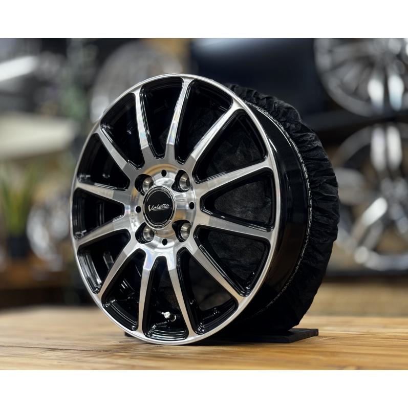 【アウトレット品】ホットスタッフ ヴァレット グリッター 14X4.5J +45 4H100P 14インチ アルミ ホイール 4本  セット