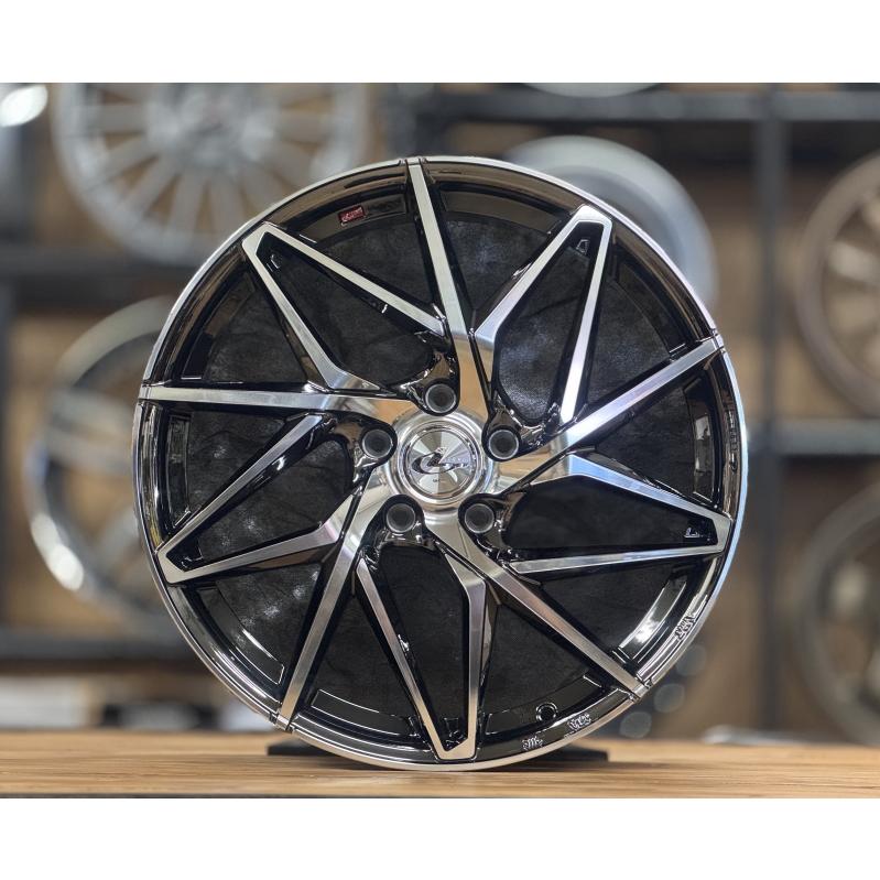 LauFenn 90系ノア/ヴォクシー 19インチ 7.5J レオニス IT BMCMC 225 