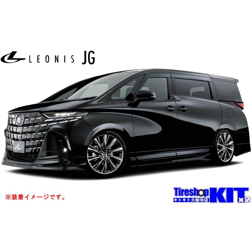 LEXUS NX ウェッズ レオニス JG 20X7.5J +34 5H114.3P 20インチ アルミ ホイール 4本 セットの画像