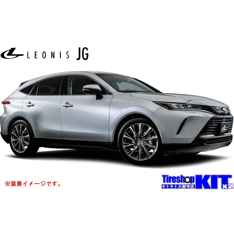 LEXUS NX ウェッズ レオニス JG 20X7.5J +34 5H114.3P 20インチ アルミ ホイール 4本 セットの画像